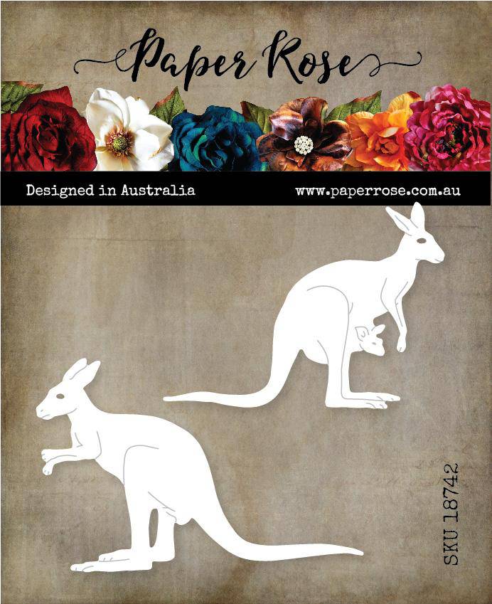 Kangaroos Metal Cutting Die 18742 - Paper Rose Studio