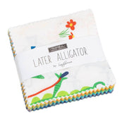 Later Alligator by Sandy Gervais Mini Charm Pack - Moda Fabrics - Paper Rose Studio
