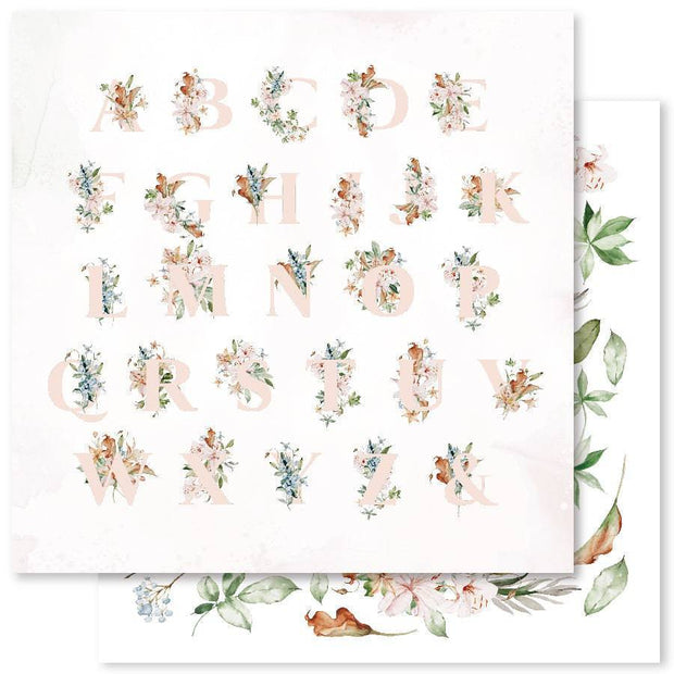 Lily's Garden B 12x12 Paper (12pc Bulk Pack) 24523 - Paper Rose Studio