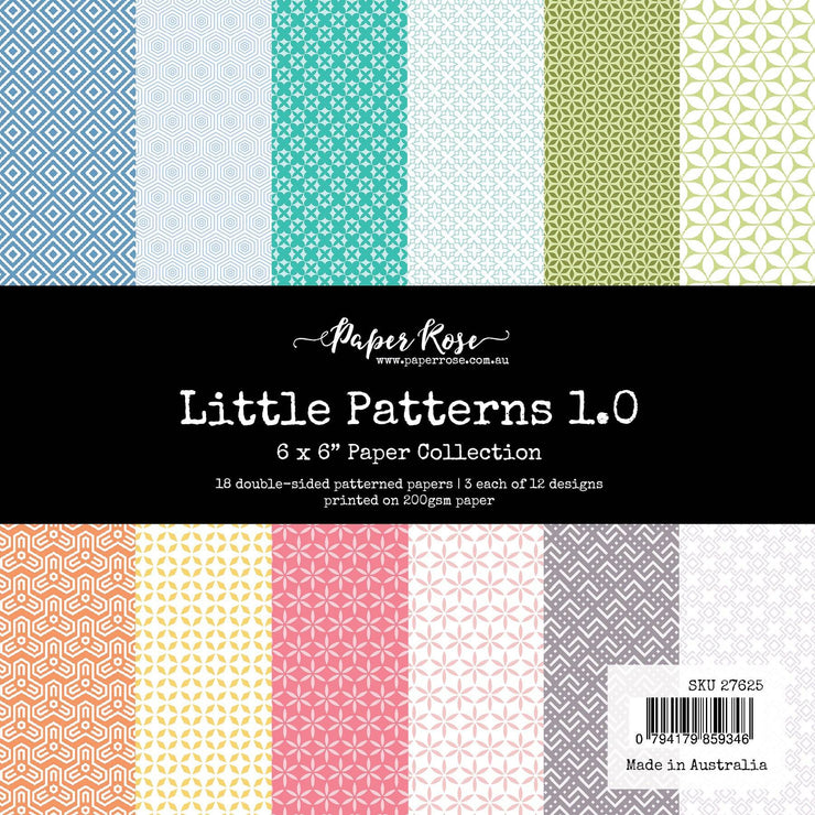 Little Patterns 1.0 6x6 Paper Collection 27625 - Paper Rose Studio