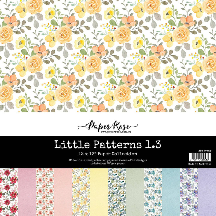Little Patterns 1.3 12x12 Paper Collection 27676 - Paper Rose Studio