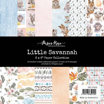 Little Savannah 6x6 Paper Collection 27553 - Paper Rose Studio