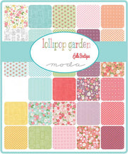 Lollipop Garden by Lella Boutique Mini Charm Pack - Moda Fabrics - Paper Rose Studio