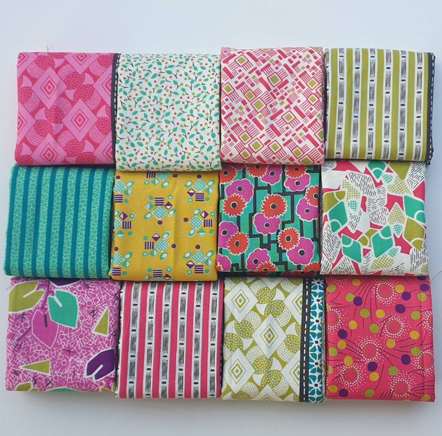 Looking Forward - Jen Kingwell Moda Fat Quarter Pack 12pc (Style C ...