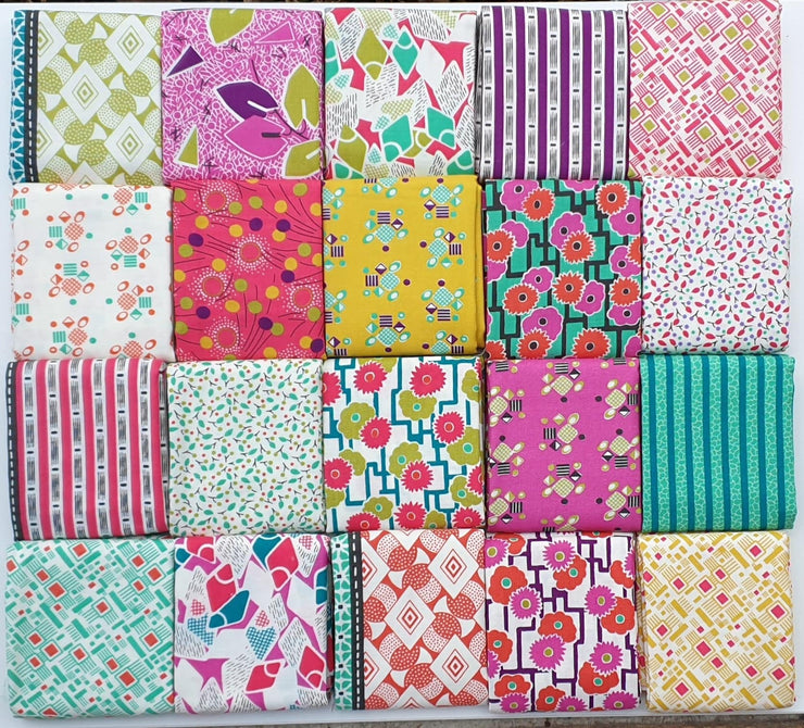 Looking Forward - Jen Kingwell Moda Fat Quarter Pack 20pc (Style A) - Paper Rose Studio