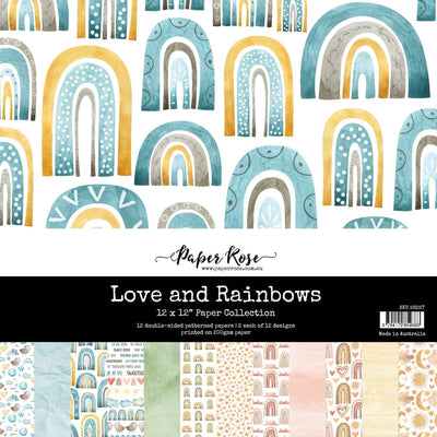 Love and Rainbows 12x12 Paper Collection 26227 - Paper Rose Studio