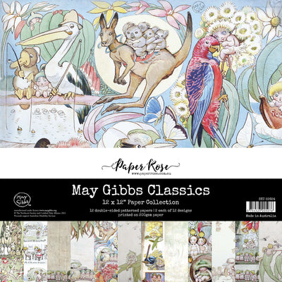 May Gibbs Classics 12x12 Paper Collection 22624 - Paper Rose Studio