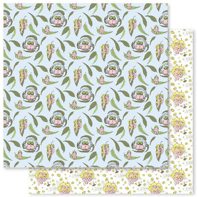 May Gibbs Little Patterns C 12x12 Paper (12pc Bulk Pack) 22282 - Paper Rose Studio