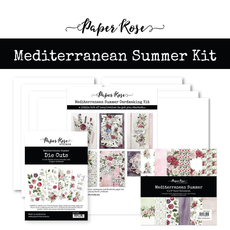 Mediterranean Cardmaking Kit 29440 - Paper Rose Studio