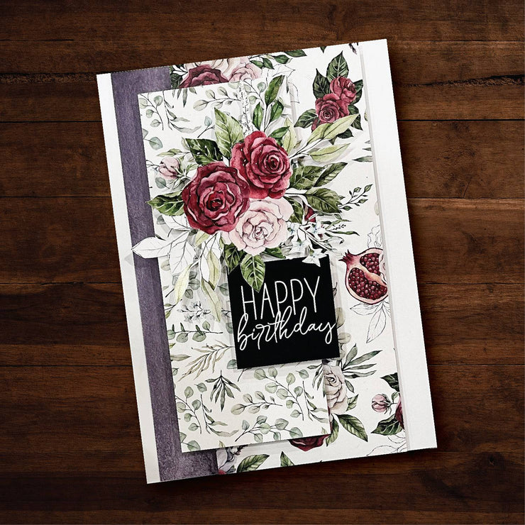 Mediterranean Summer Embossed Cut-Apart Sheets 29188 - Paper Rose Studio