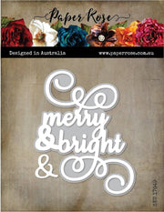 Merry & Bright Metal Cutting Die 17649 - Paper Rose Studio