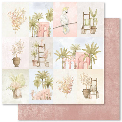Moroccan Garden A 12x12 Paper (12pc Bulk Pack) 29629 - Paper Rose Studio