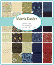 Morris Garden by V & A Charm Pack - Moda Fabrics - Paper Rose Studio
