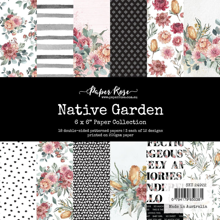 Native Garden 6x6 Paper Collection 24922 - Paper Rose Studio
