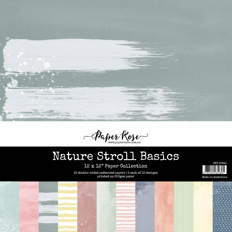 Nature Stroll Basics 1.0 12x12 Paper Collection 20841 - Paper Rose Studio