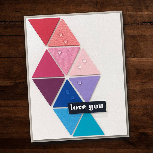 Nesting Triangles Metal Cutting Die 20505 – Paper Rose Studio