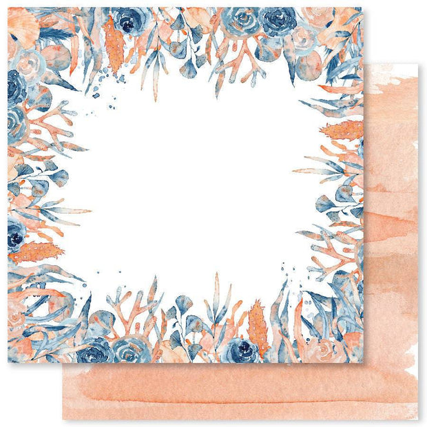 Ocean Dance B 12x12 Paper (12pc Bulk Pack) 20102 - Paper Rose Studio