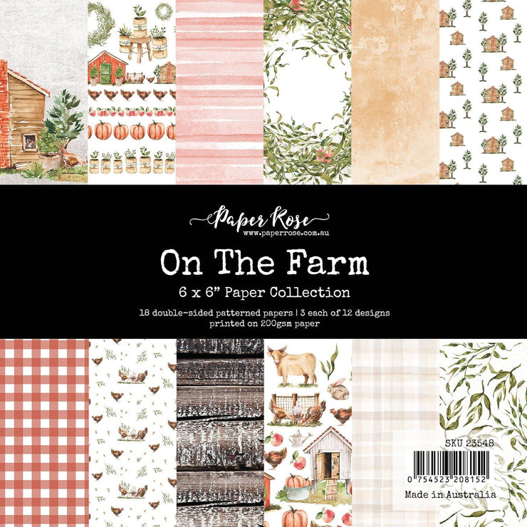 On The Farm 6x6 Paper Collection 23548 - Paper Rose Studio