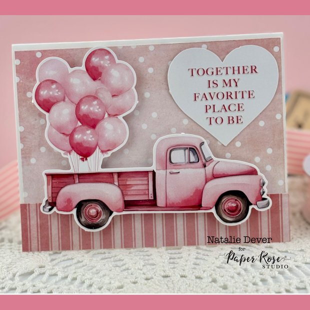 Sweet Valentine Embossed Die Cuts 33069