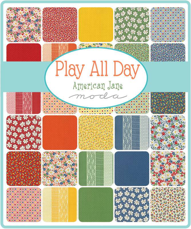 Play All Day by American Jane Charm Pack - Moda Fabrics - Paper Rose Studio