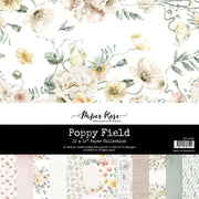 Poppy Field 12x12 Paper Collection 25780 - Paper Rose Studio
