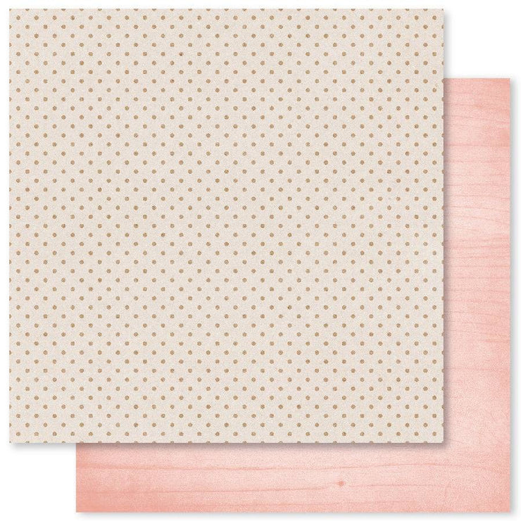 Pretty in Pink Christmas Basics E 12x12 Paper (12pc Bulk Pack) 27778 - Paper Rose Studio