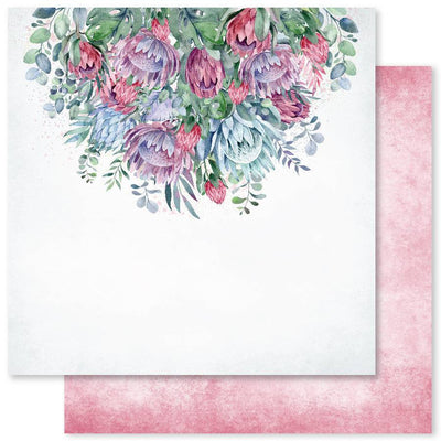 Protea Garden A 12x12 Paper (12pc Bulk Pack) 28054 - Paper Rose Studio