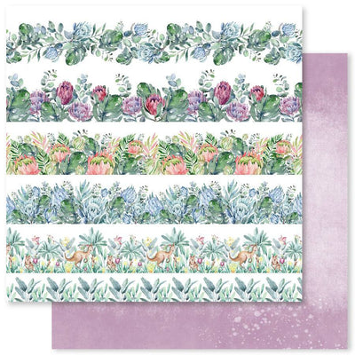 Protea Garden E 12x12 Paper (12pc Bulk Pack) 28066 - Paper Rose Studio