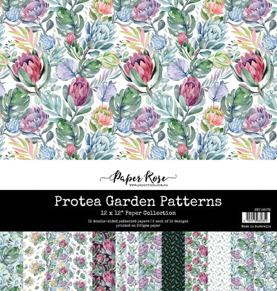 Protea Garden Patterns 12x12 Paper Collection 28078 - Paper Rose Studio