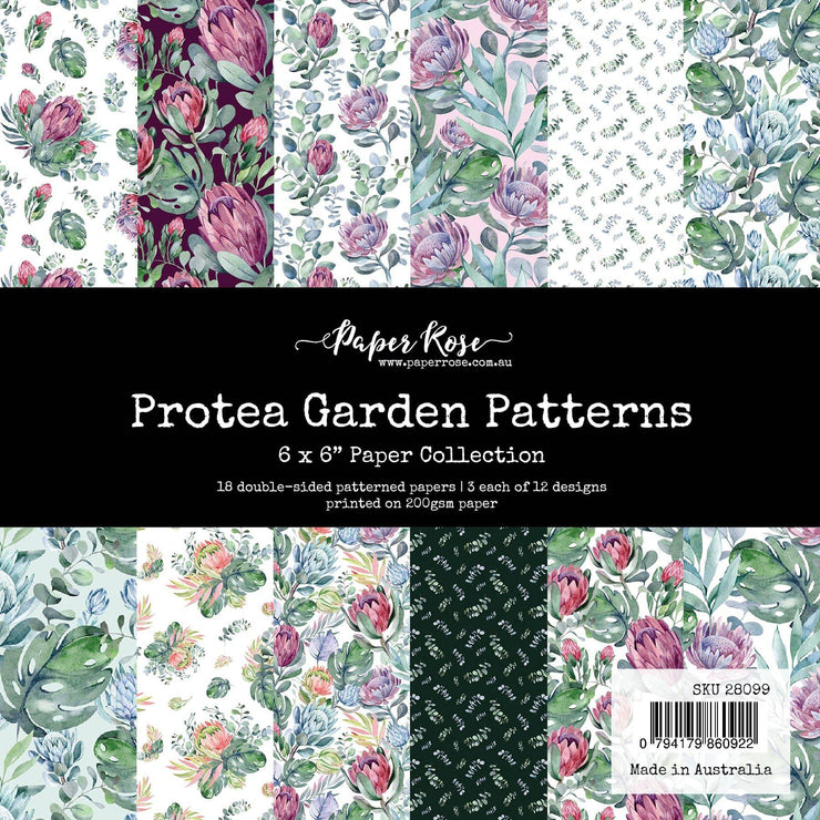 Protea Garden Patterns 6x6 Paper Collection 28099 - Paper Rose Studio