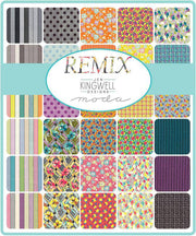 Remix by Jen Kingwell Charm Pack - Moda Fabrics - Paper Rose Studio