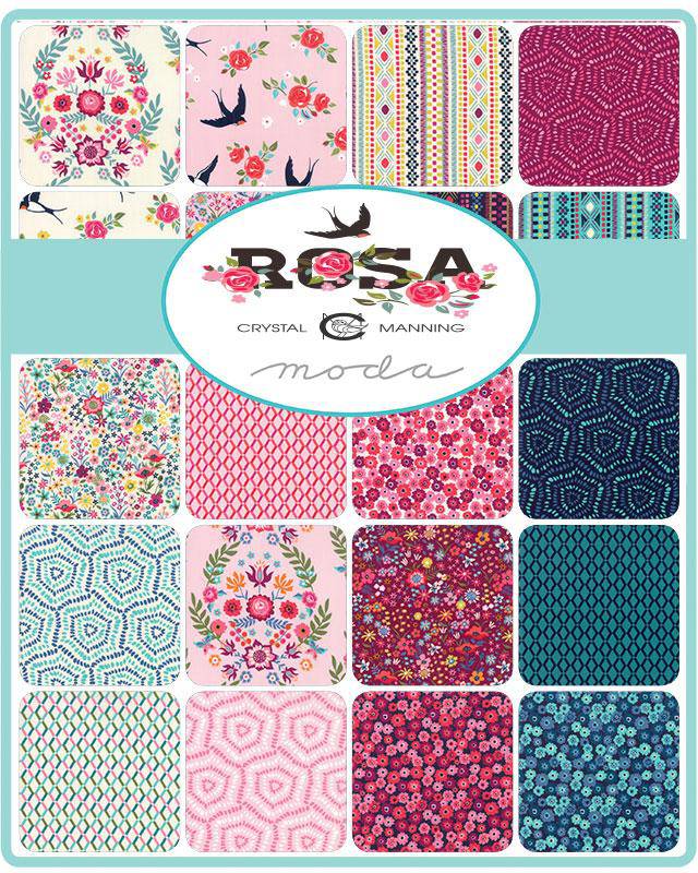 Rosa, All Weather Friend, Bella Solids Fat Quarter Pack (18 piece - Style A) - Paper Rose Studio