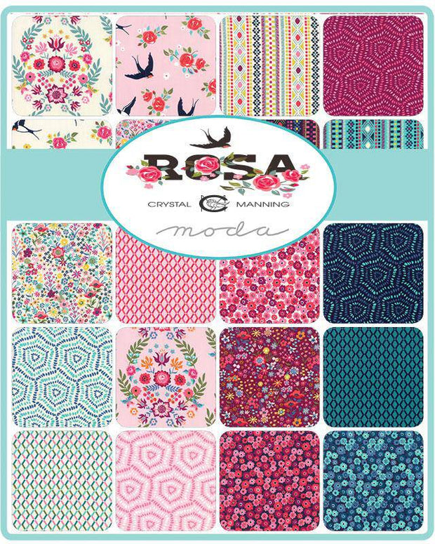 Rosa and All Weather Friend Fat Quarter Pack (18 piece - Style B) - Paper Rose Studio