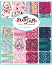 Rosa by Crystal Manning Charm Pack - Moda Fabrics - Paper Rose Studio
