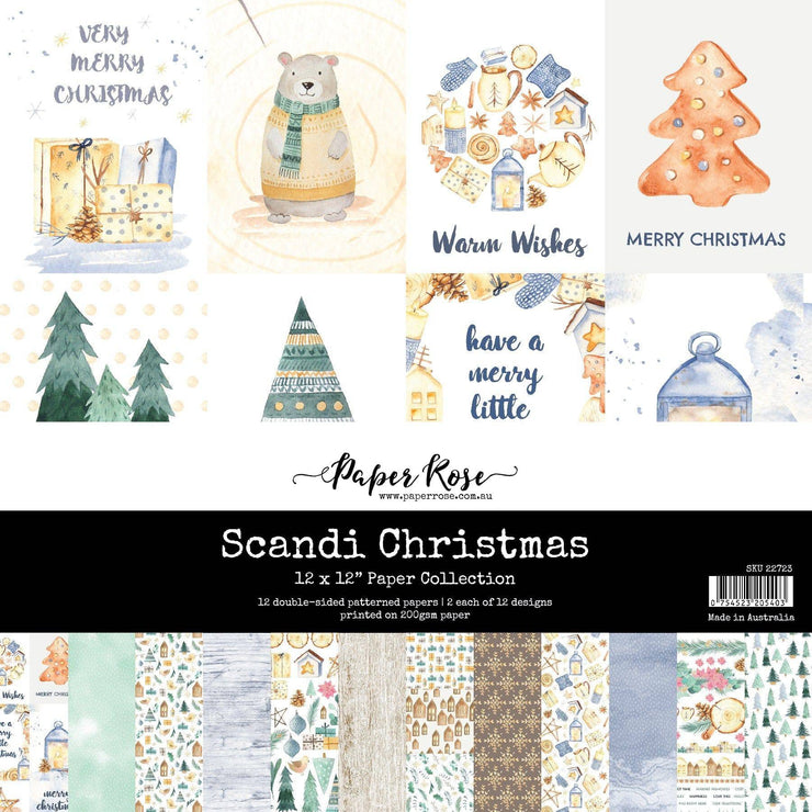 Scandi Christmas 12x12 Paper Collection 22723 - Paper Rose Studio