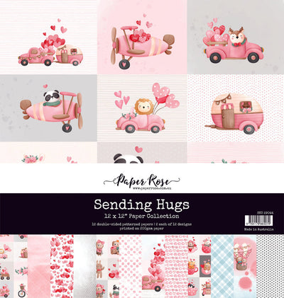 Sending Hugs 12x12 Paper Collection 29044 - Paper Rose Studio