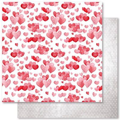 Sending Hugs B 12x12 Paper (12pc Bulk Pack) 29050 - Paper Rose Studio