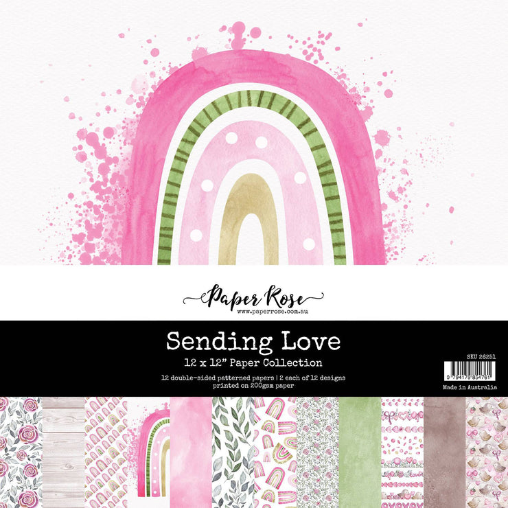 Sending Love 12x12 Paper Collection 26251 - Paper Rose Studio