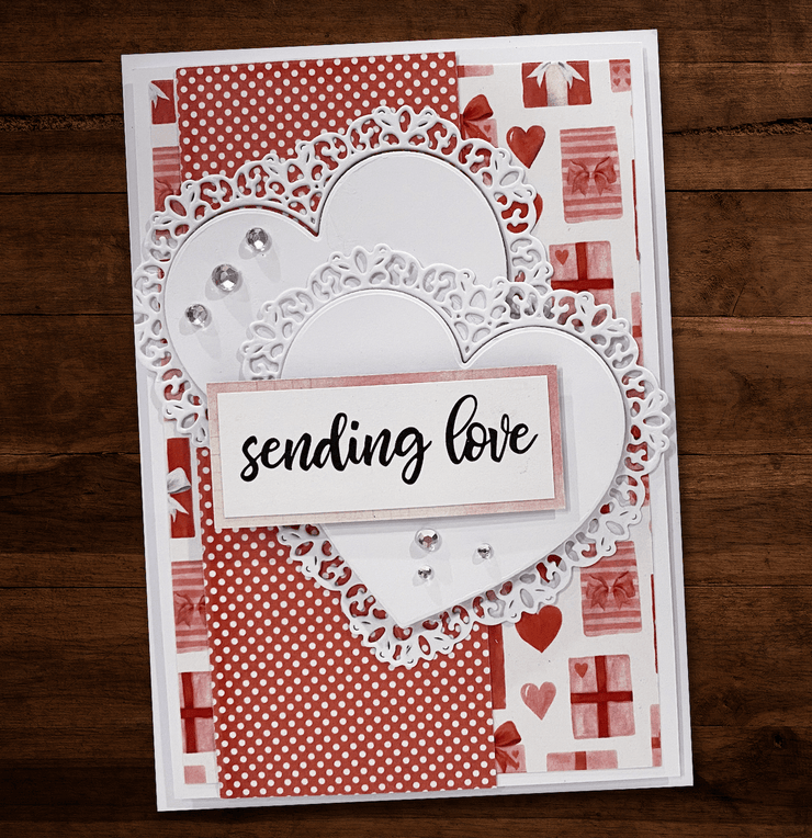 Sending Love Cardmaking Kit 21612 - Paper Rose Studio