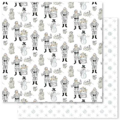 Silver Bells 1 F 12x12 Paper (12pc Bulk Pack) 26815 - Paper Rose Studio