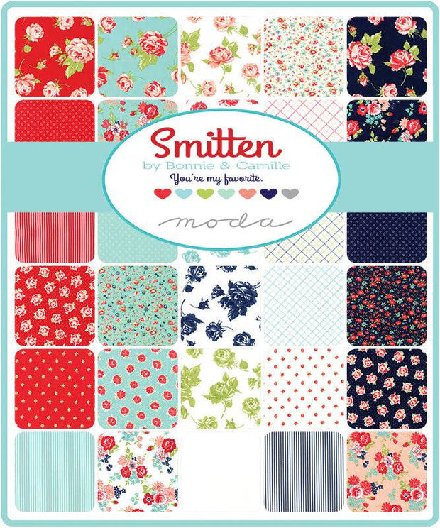 Smitten by Bonnie & Camille Charm Pack - Moda Fabrics - Paper Rose Studio