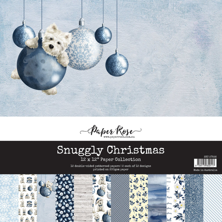 Snuggly Christmas 12x12 Paper Collection 27556 - Paper Rose Studio