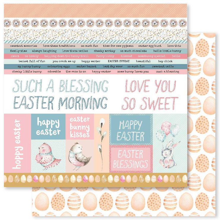 Spring Blessings B 12x12 Paper (12pc Bulk Pack) 21645 - Paper Rose Studio