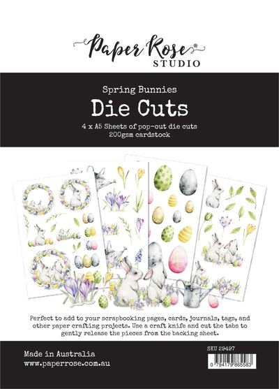 Spring Bunnies Die Cuts 29497 - Paper Rose Studio