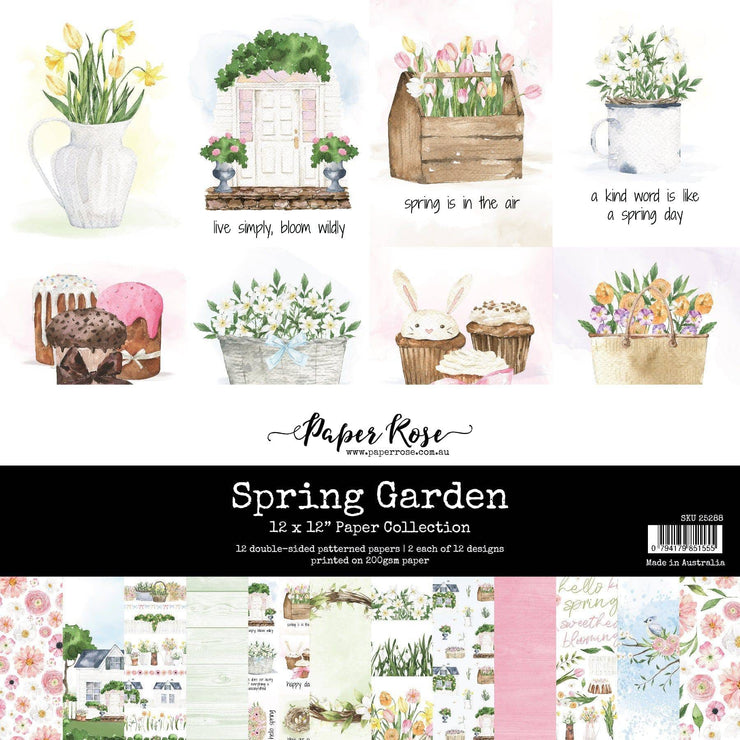 Spring Garden 12x12 Paper Collection 25288 - Paper Rose Studio
