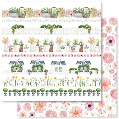 Spring Garden C 12x12 Paper (12pc Bulk Pack) 25297 - Paper Rose Studio