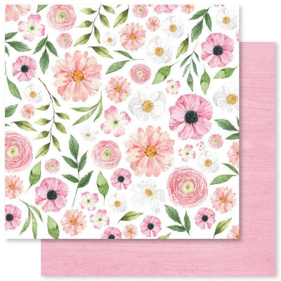 Spring Garden D 12x12 Paper (12pc Bulk Pack) 25300 - Paper Rose Studio