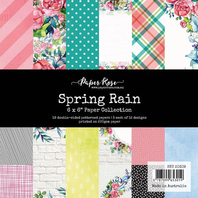 Spring Rain 6x6 Paper Collection 20309 - Paper Rose Studio