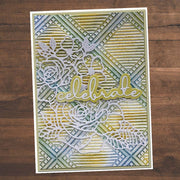 Striped Diamond 3D Embossing Folder 21474 - Paper Rose Studio