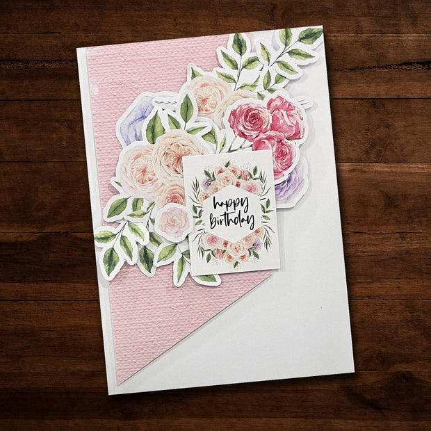 Summer Bouquet Cardmaking Kit 29191 - Paper Rose Studio